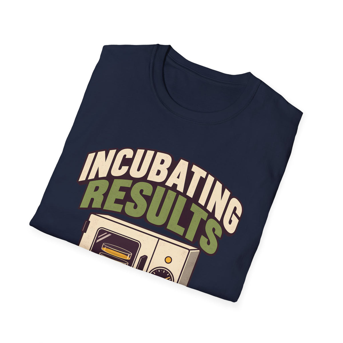 Oversized Boxy Tee – Funny Biology Lab & Microbiology Shirt | Incubating Results