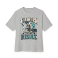 Science Oversized Boxy T‑Shirt — "The Work Behind The Result"