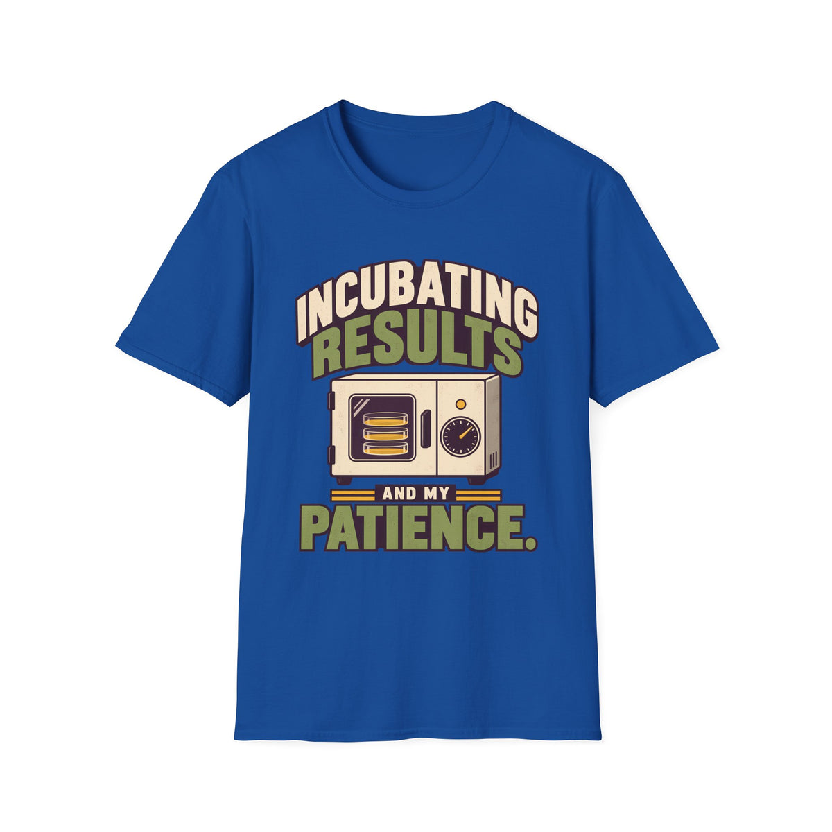 Oversized Boxy Tee – Funny Biology Lab & Microbiology Shirt | Incubating Results