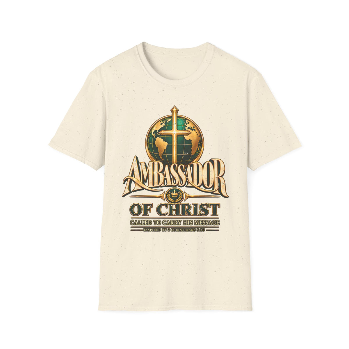 Classic T-Shirt | Ambassador of Christ – 2 Corinthians 5:20 Christian Faith Graphic Tee