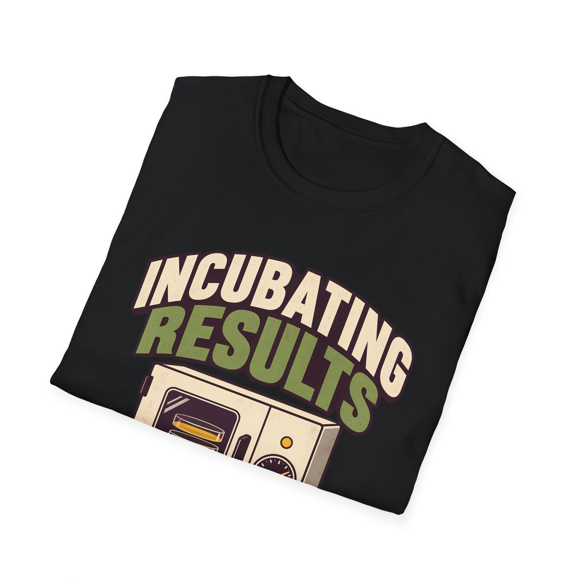 Oversized Boxy Tee – Funny Biology Lab & Microbiology Shirt | Incubating Results