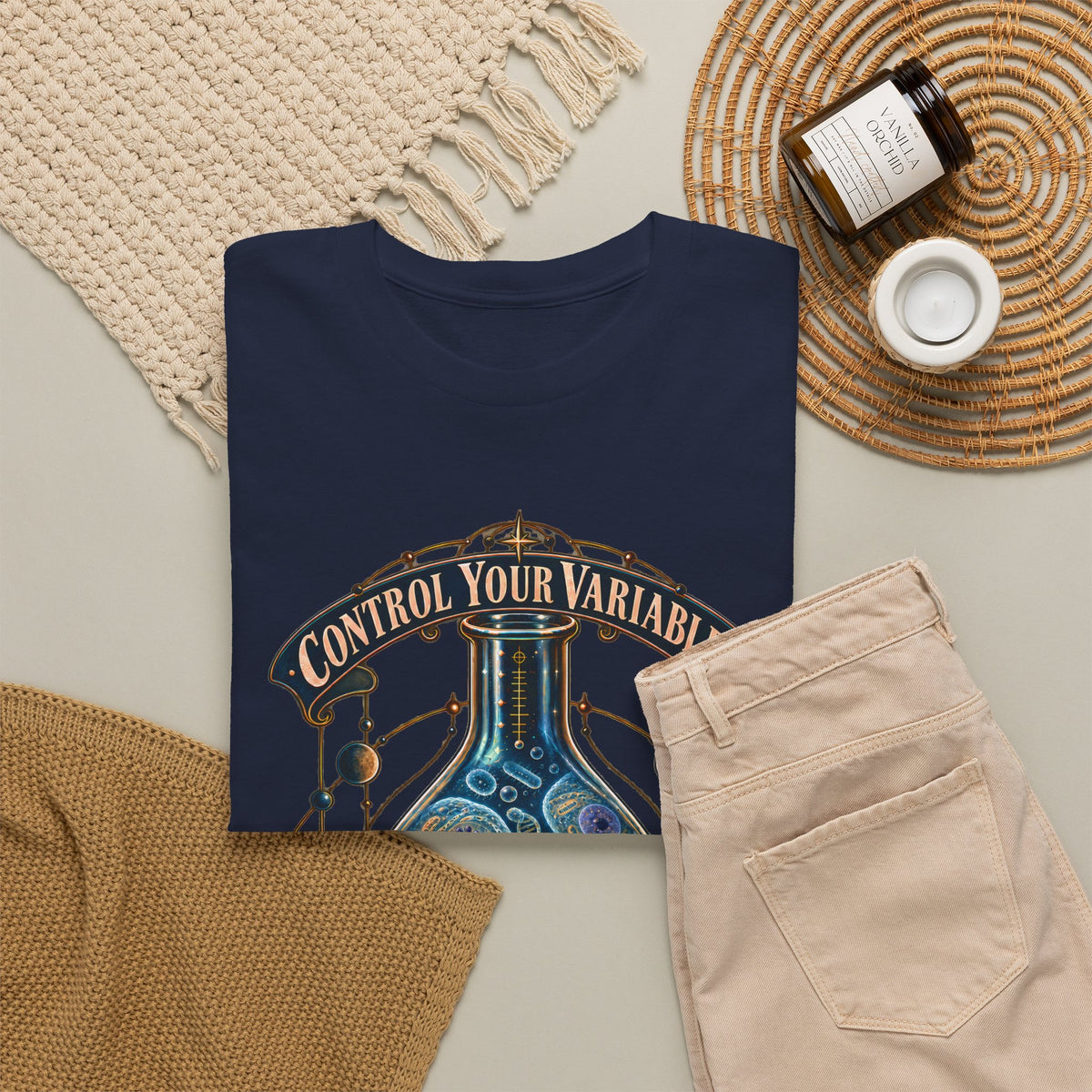 Science Lab T-Shirt — “Control Your Variables, Not Your Curiosity” Graphic Tee