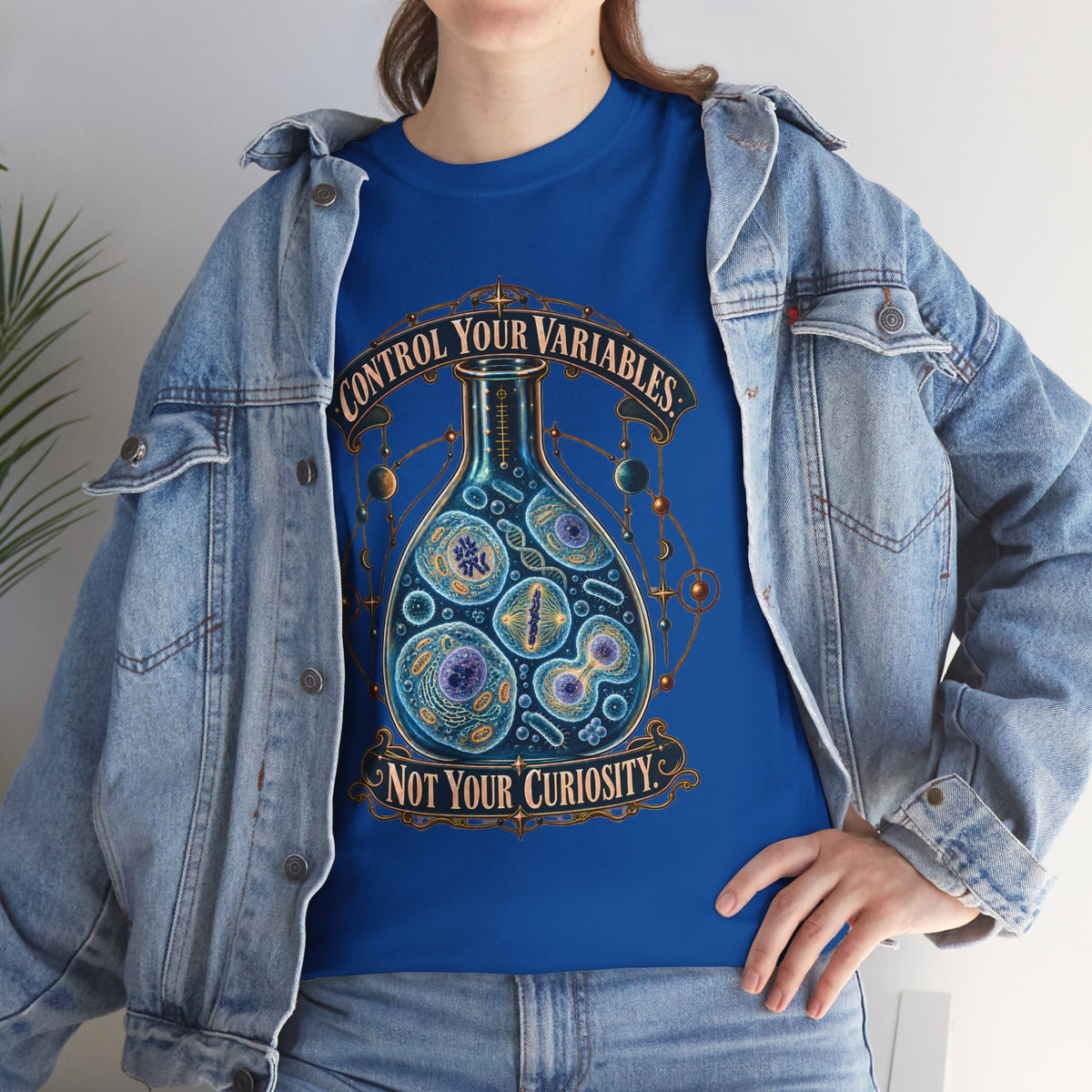Science Lab T-Shirt — “Control Your Variables, Not Your Curiosity” Graphic Tee