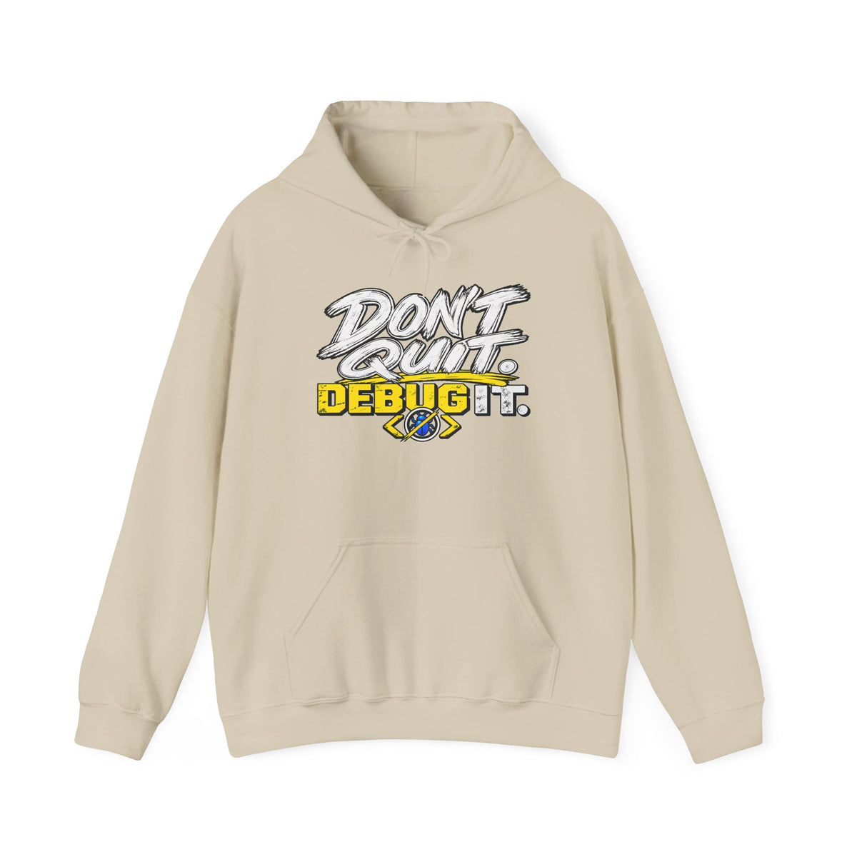 I Don't Quit — Debug It Graphic Hoodie