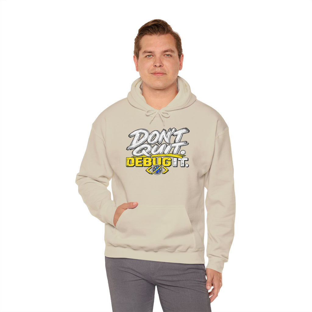 I Don't Quit — Debug It Graphic Hoodie