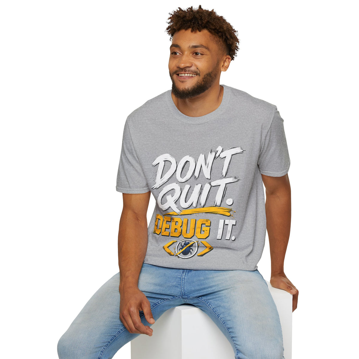 Don’t Quit — Debug It | Classic Developer T-Shirt