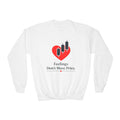 Feelings Don’t Move Price Sweatshirt | Unisex Forex Candlestick Crewneck