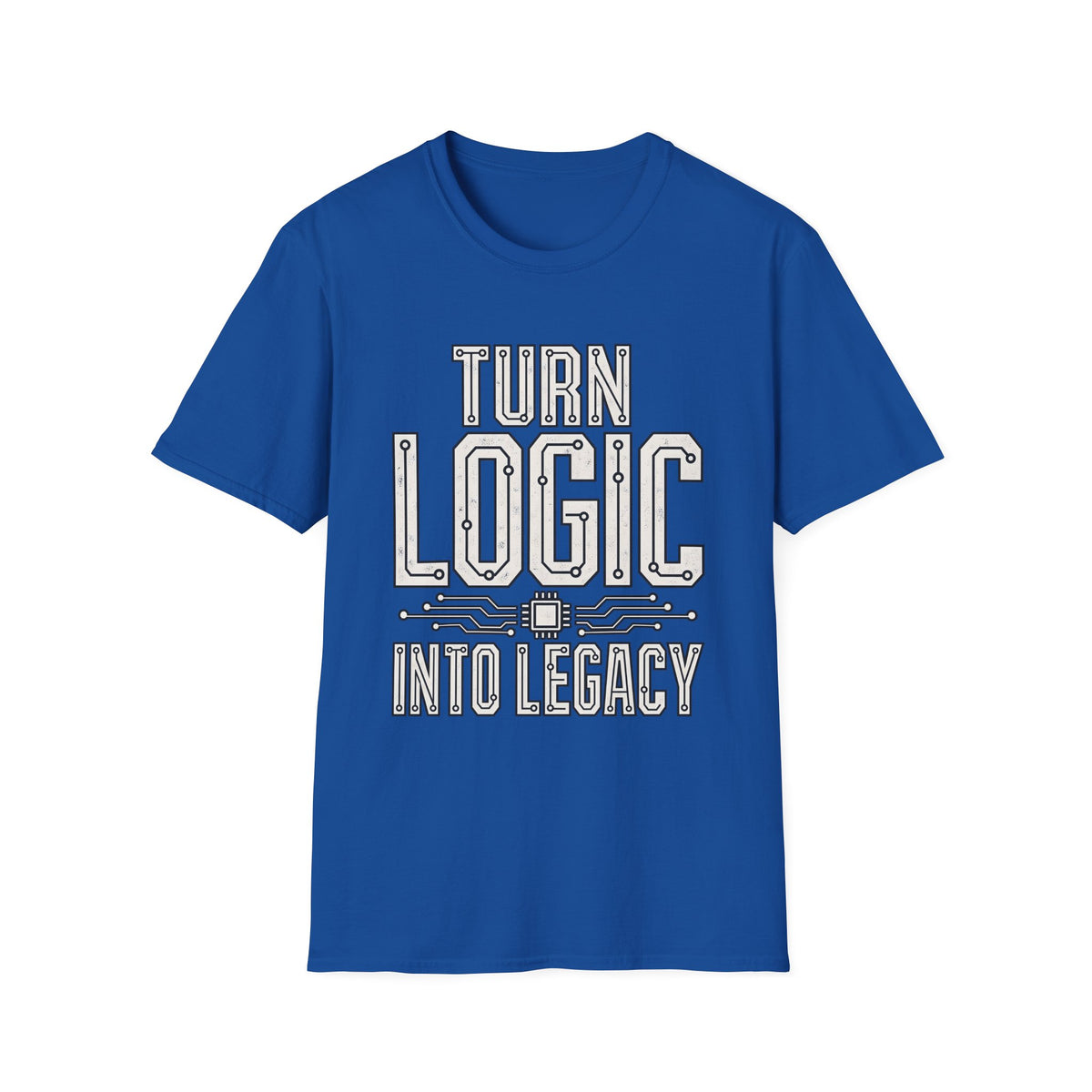 Classic Tee | Turn Logic Into Legacy – Motivational Programmer Shirt for Developers and Tech Creators