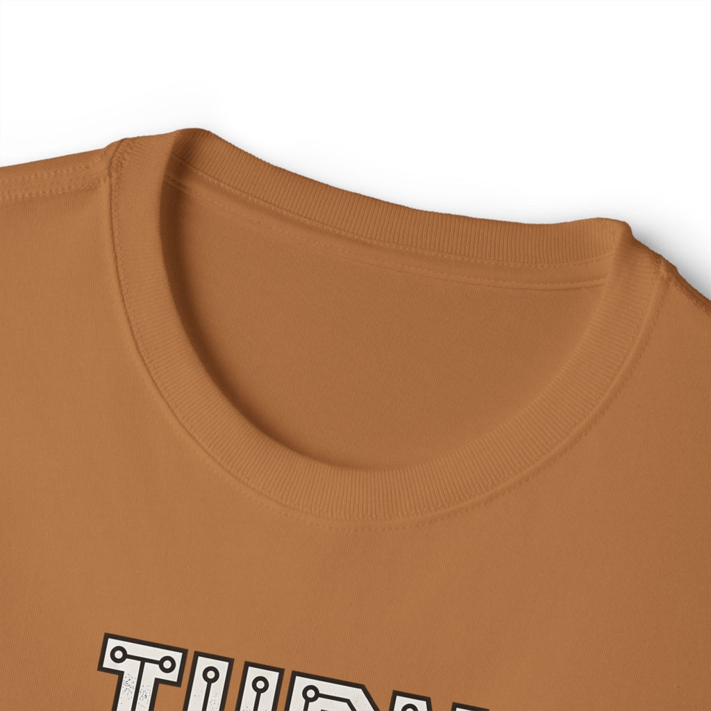 Oversized boxy Tech Quote Tee — "Turn Logic Into Legacy" Boxy T‑Shirt