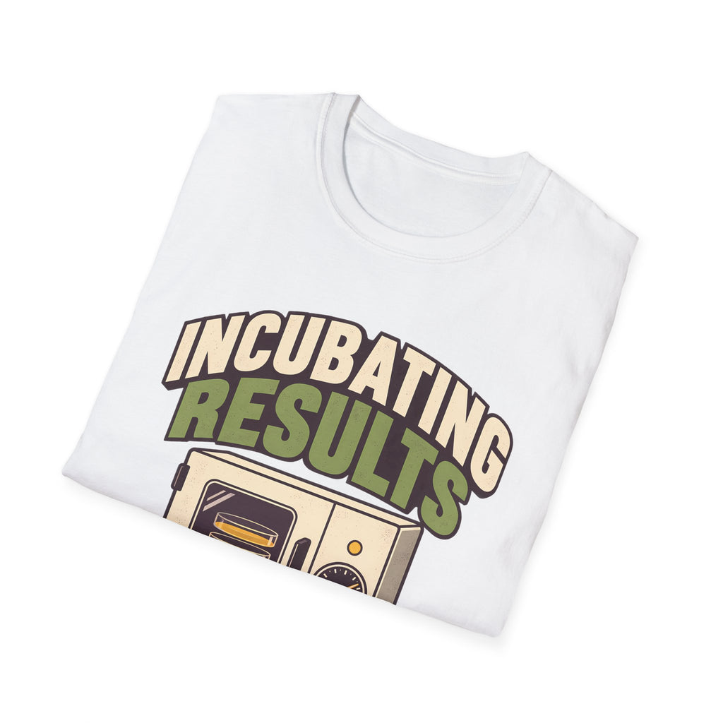 Oversized Boxy Tee – Funny Biology Lab & Microbiology Shirt | Incubating Results