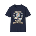 Classic Tee | Microscope T-Shirt — "Tiny Specimens, Major Discoveries" Science Tee