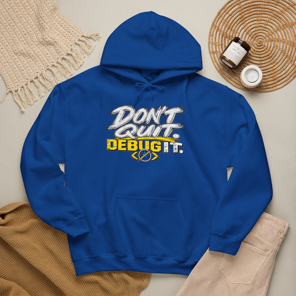 I Don't Quit — Debug It Graphic Hoodie