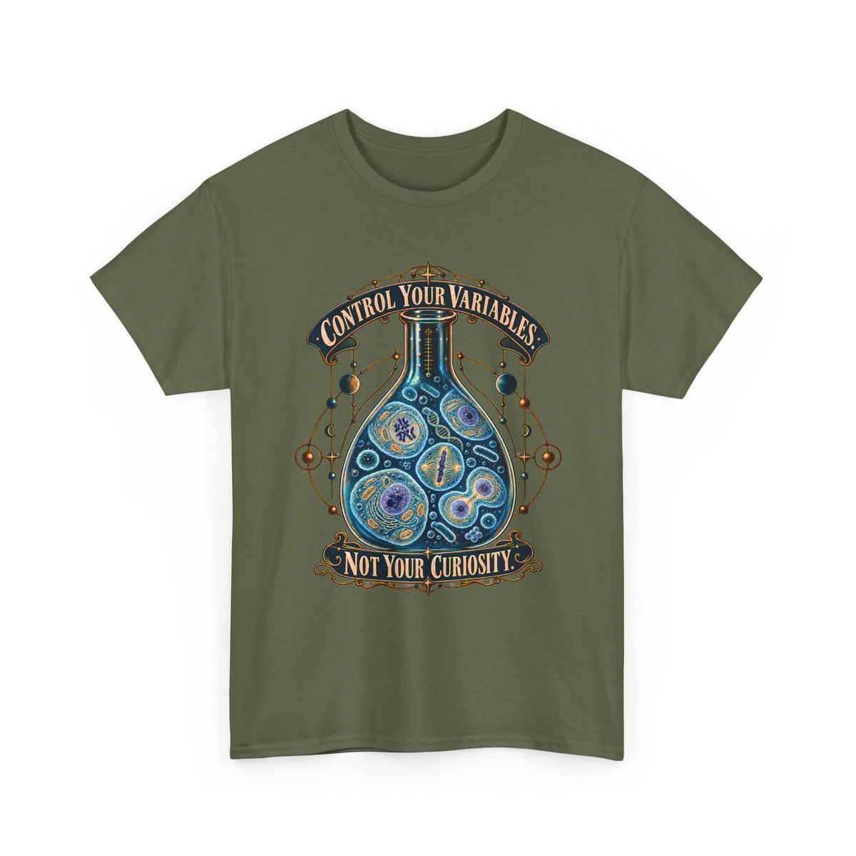 Science Lab T-Shirt — “Control Your Variables, Not Your Curiosity” Graphic Tee